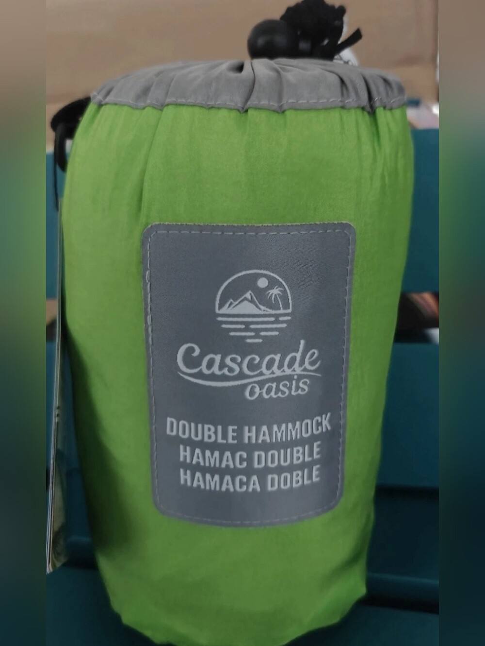 Cascade Oasis Green Double Hammock - Compact Travel Hammock